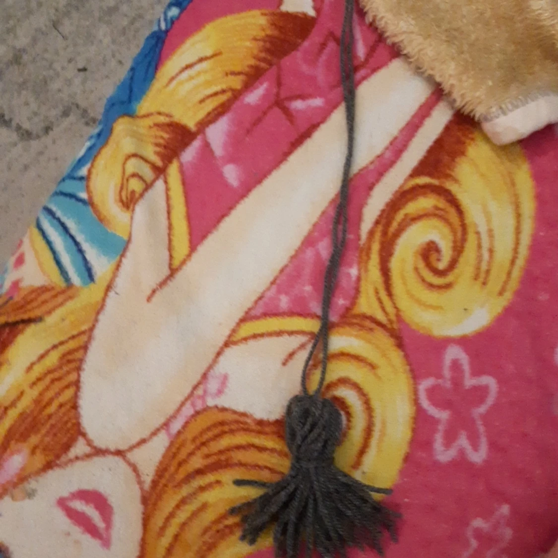 Tofsar för gardiner grå - 91