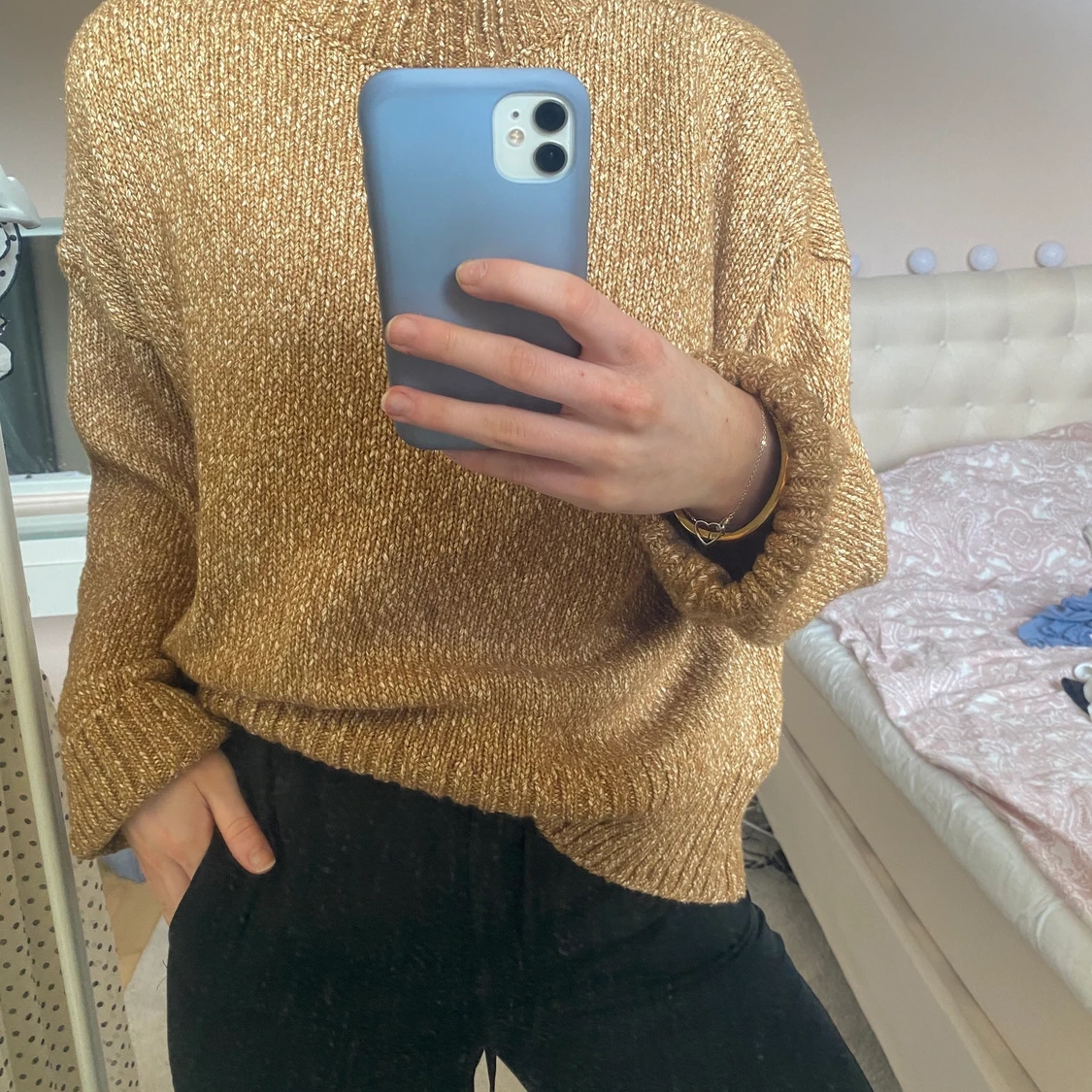 Stickad tröja  - 90