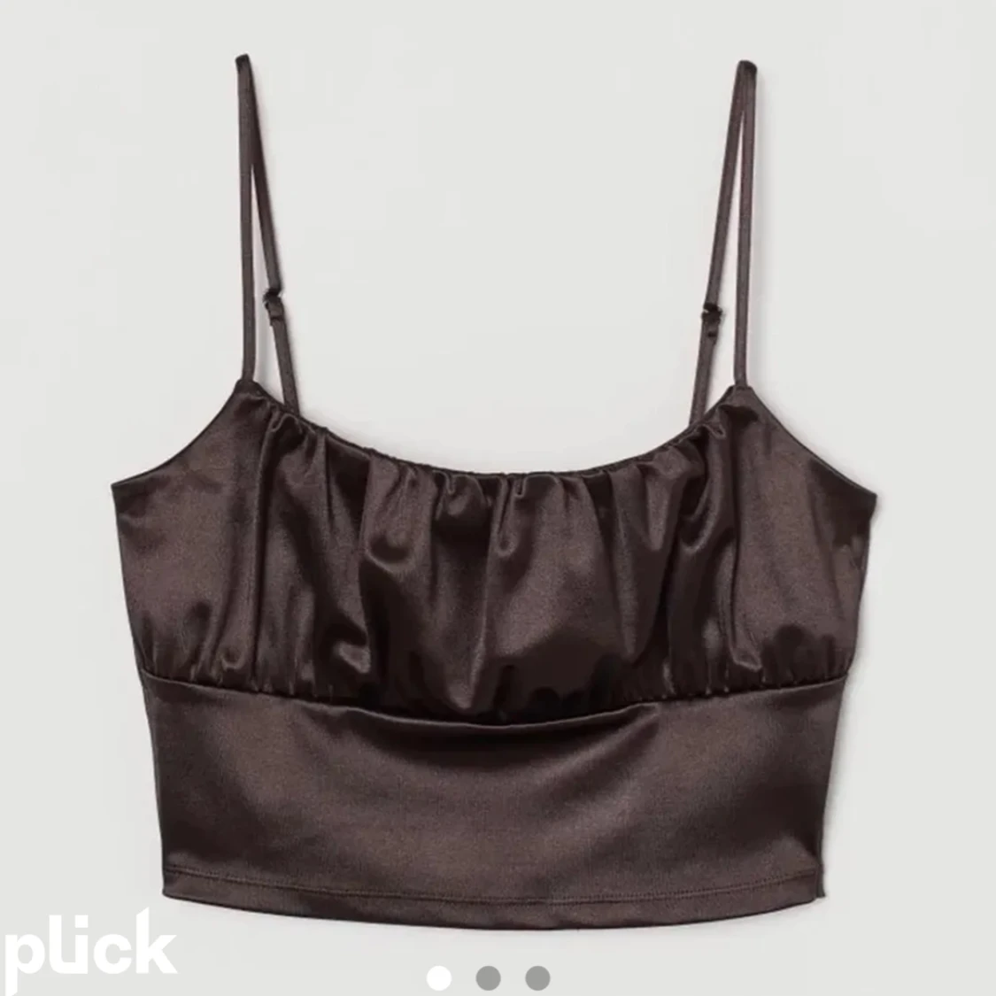 SÖKER brunt satinlinne från hm