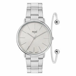 Regal damklocka - Fin klocka i silver