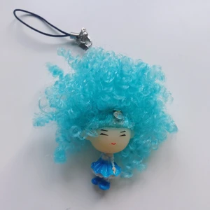 Nyckelring - Supersöt docka nyckelring som tyvärr inte kommer till användning längre. Ingen fel eller fläckar. Frakt 12kr.