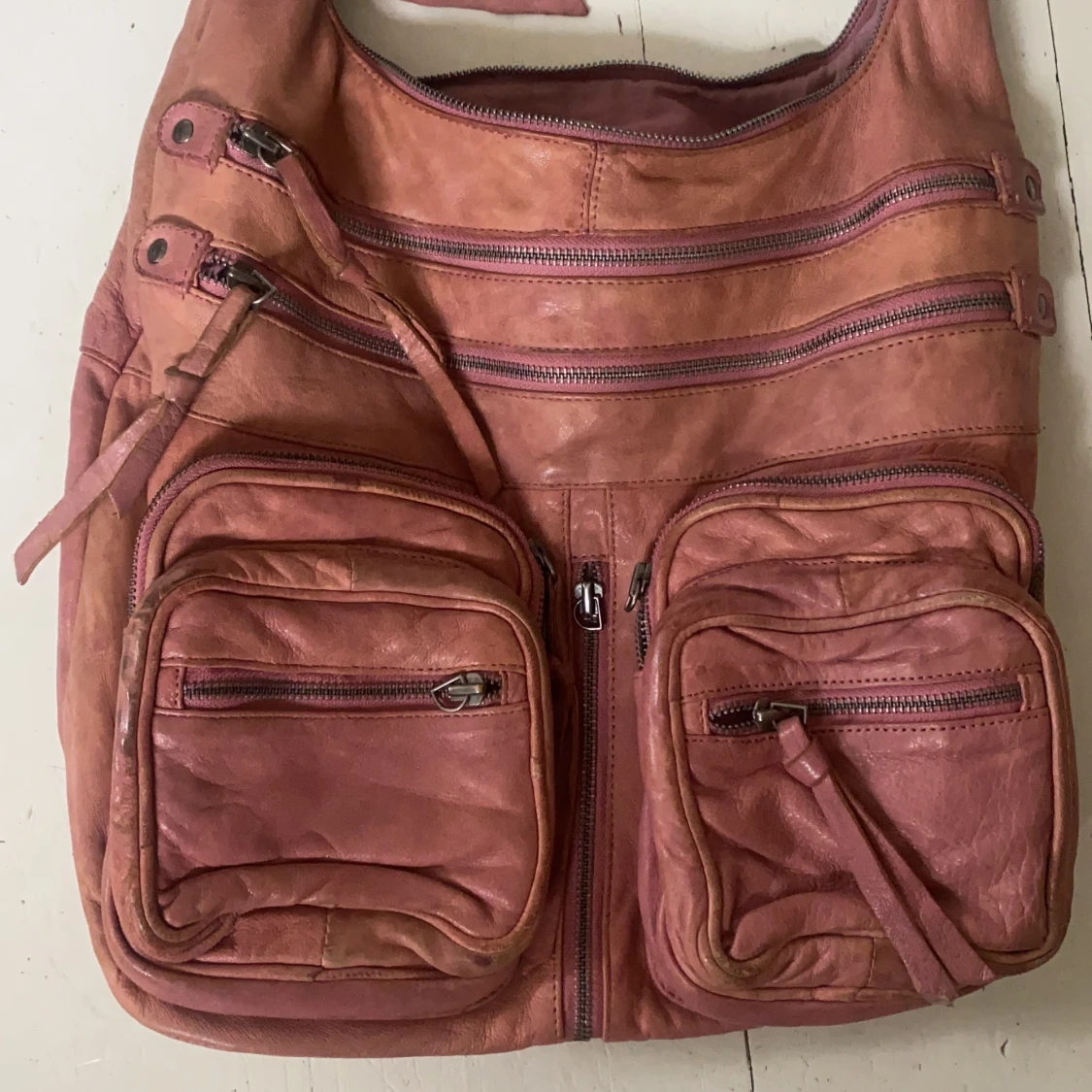 Skinnväska rosa - 90