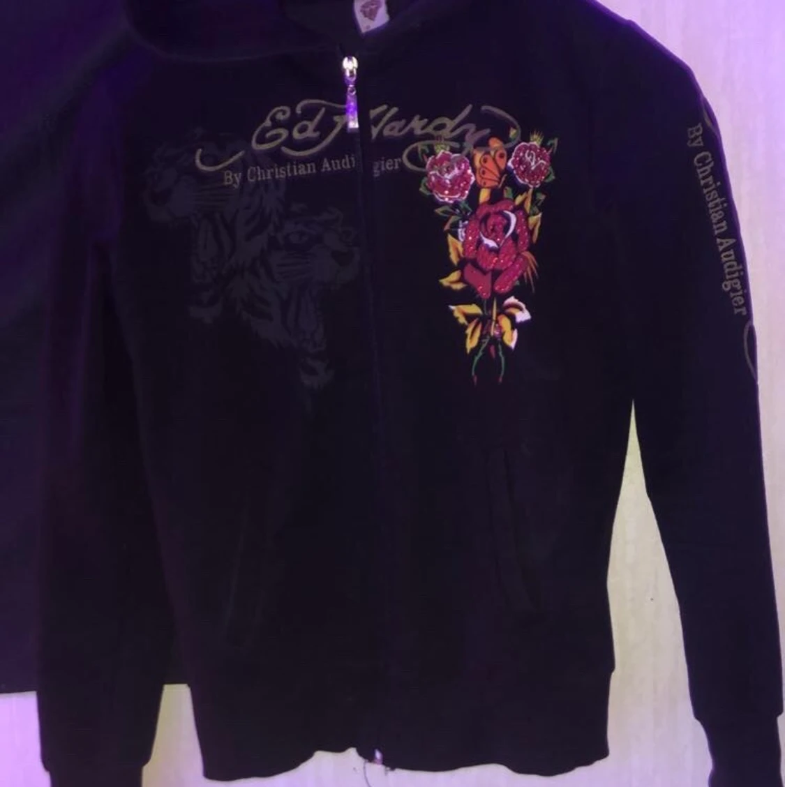 ed hardy hoodie size M