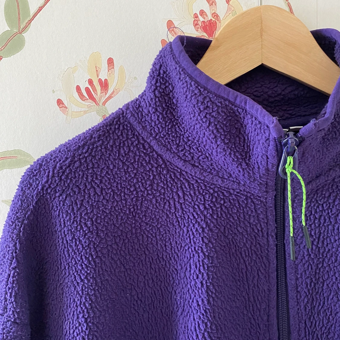 lila fleecetröja  - 91
