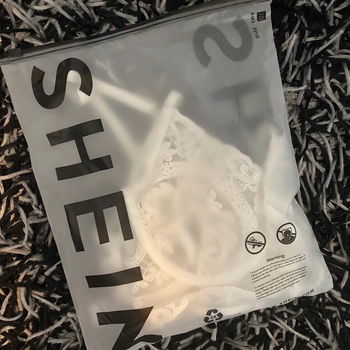 vita spetsunderkläder - 90