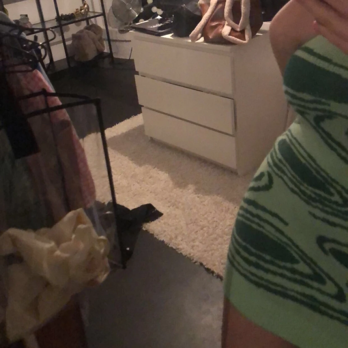 Superfin grön klänning - 91