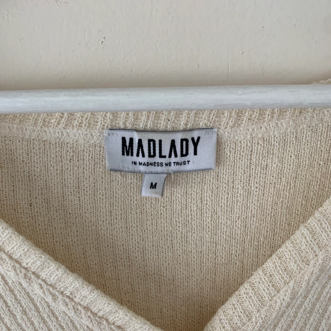 Stickad kofta från madlady strl m - 91