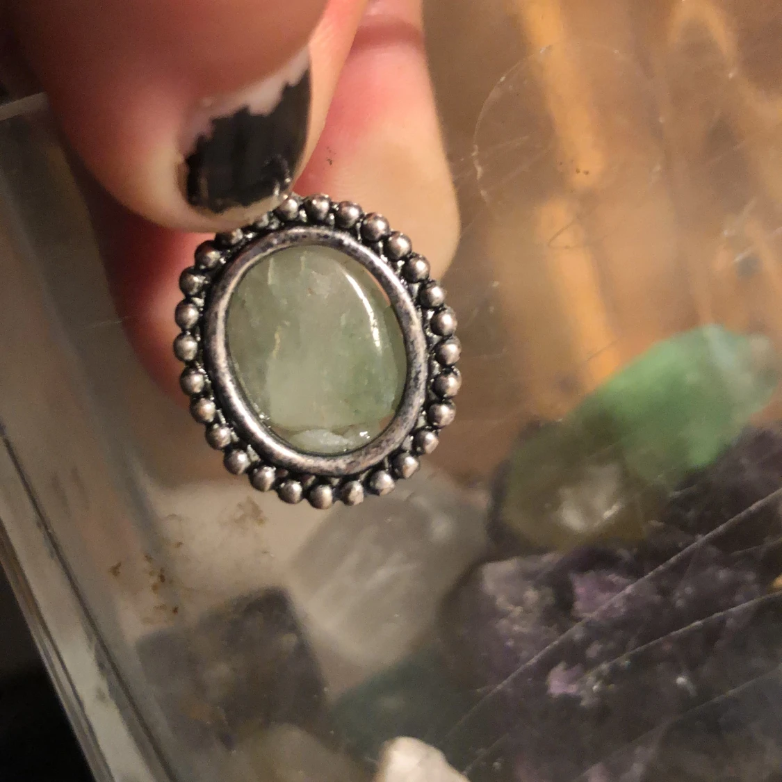 Grön aventurin  - 91