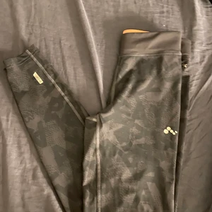 Tränings tights  - Svart gråa tränings tights 