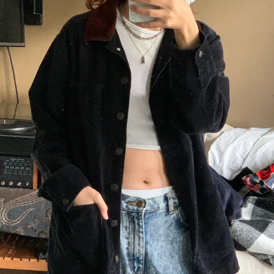 Corduroy overshirt - 91