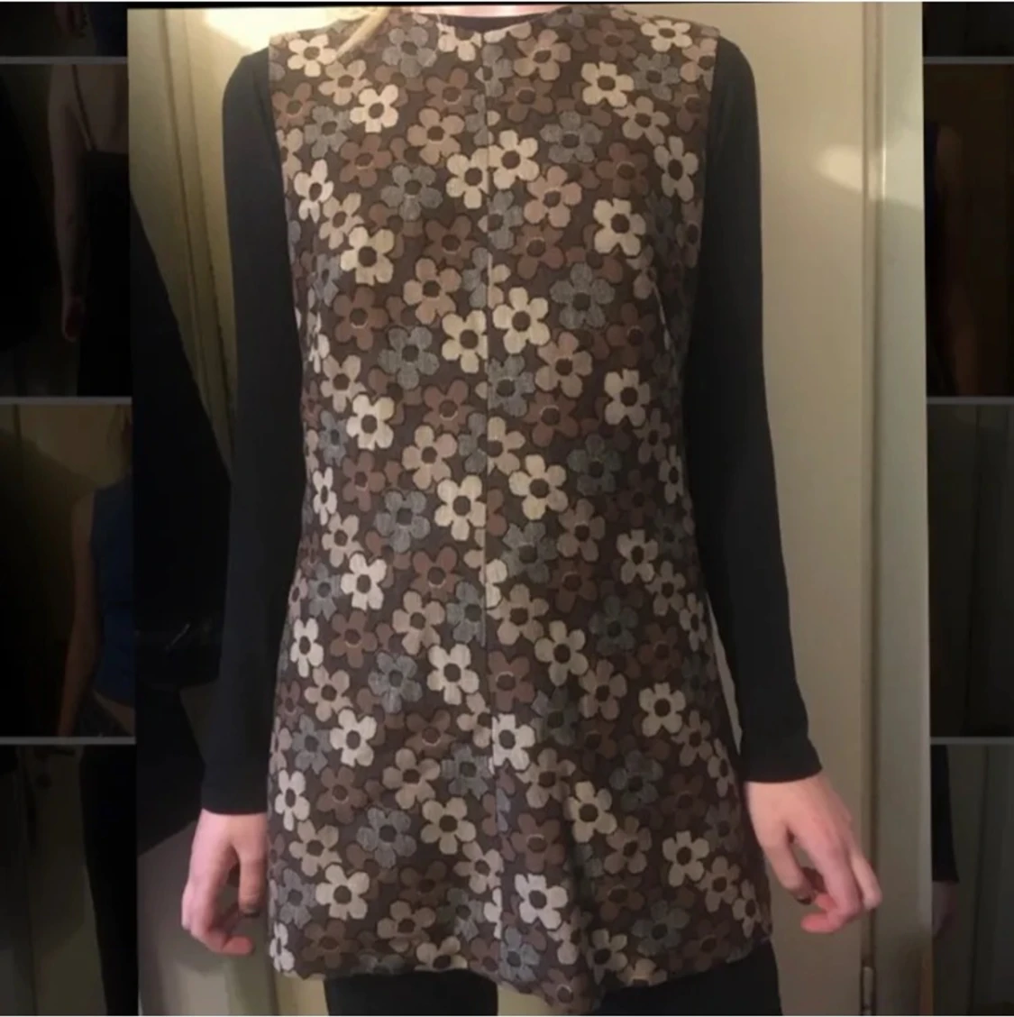 Kort vintage klänning 