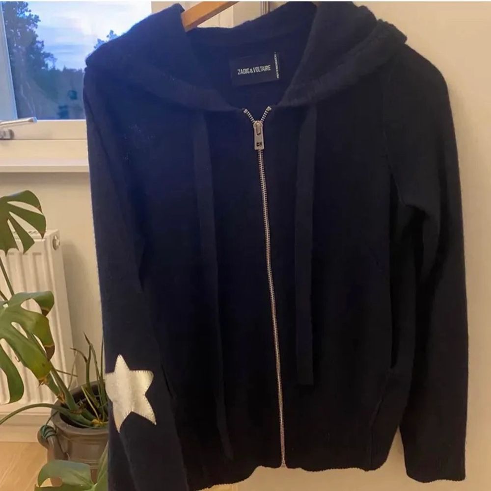 Zadig cashmere zip hoodie | Plick 