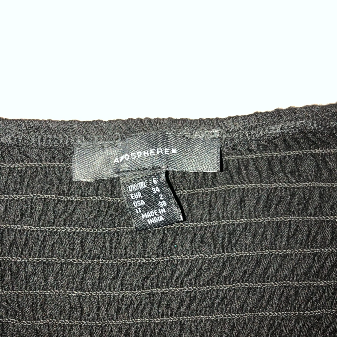 Svart Crop topp  - 91