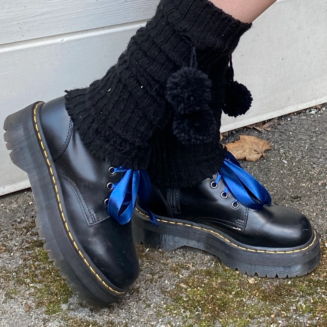 Dr martens med platå