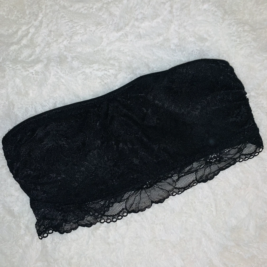 Spets topp utan band