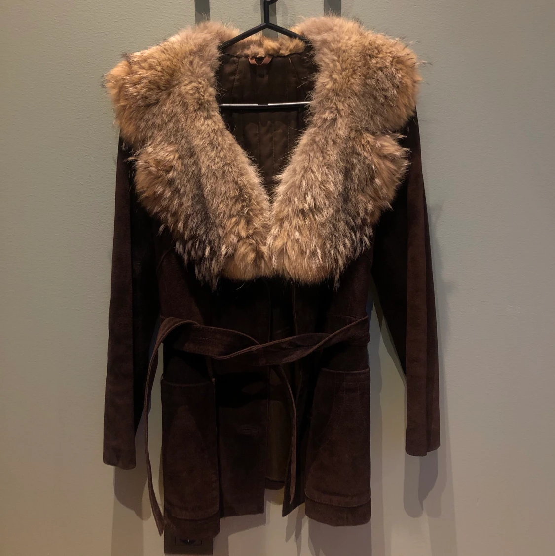 Pälsjacka mockajacka, jacka med päls, jofama