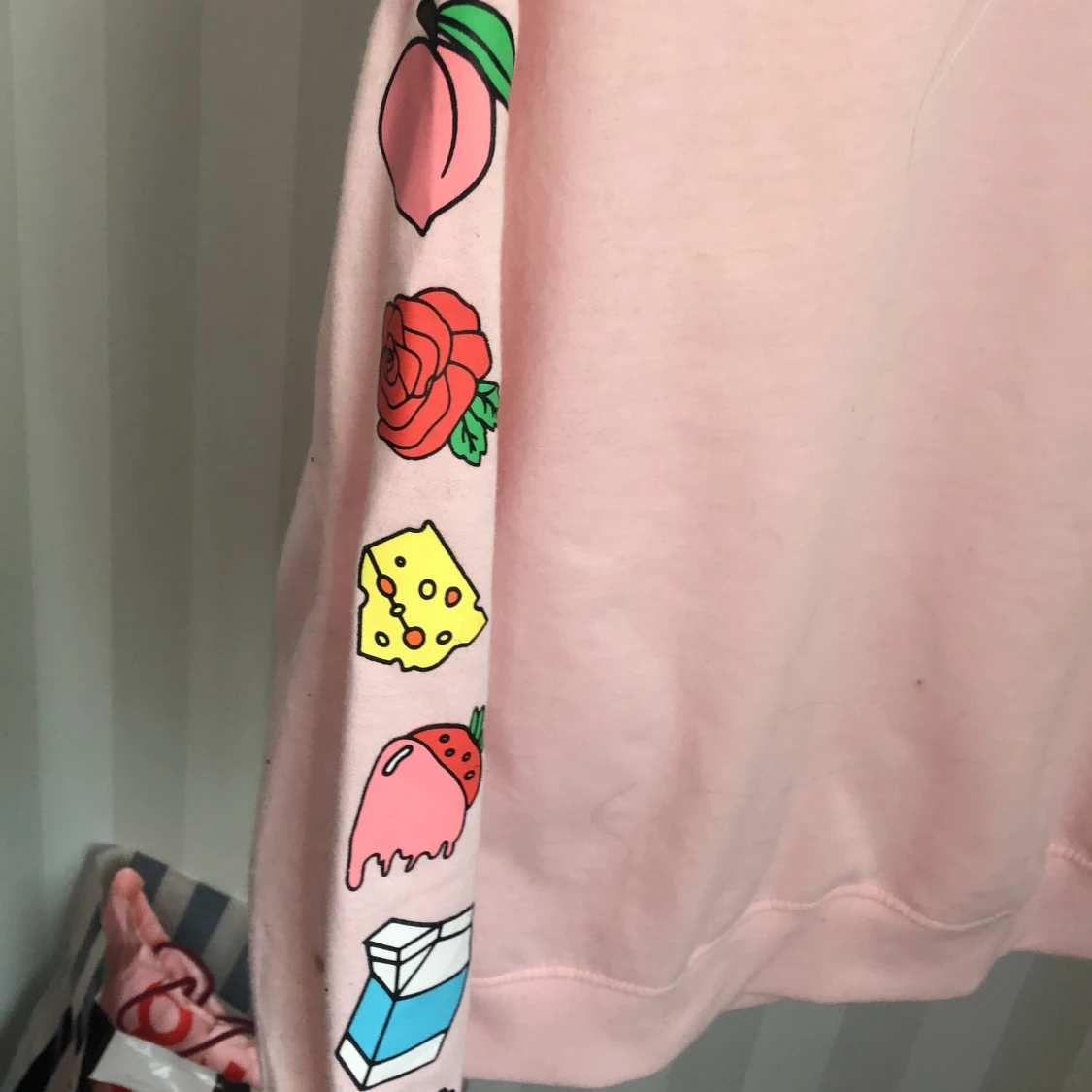 Fin rosa tröja - 90