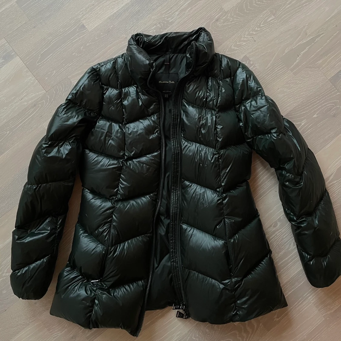 Lite längre dunjacka