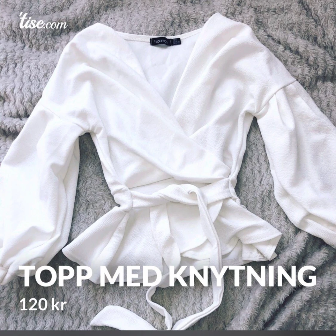 Topp med knytning 