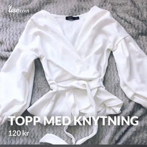 Topp med knytning  - Bilden är tagen från min Tise profil💗 