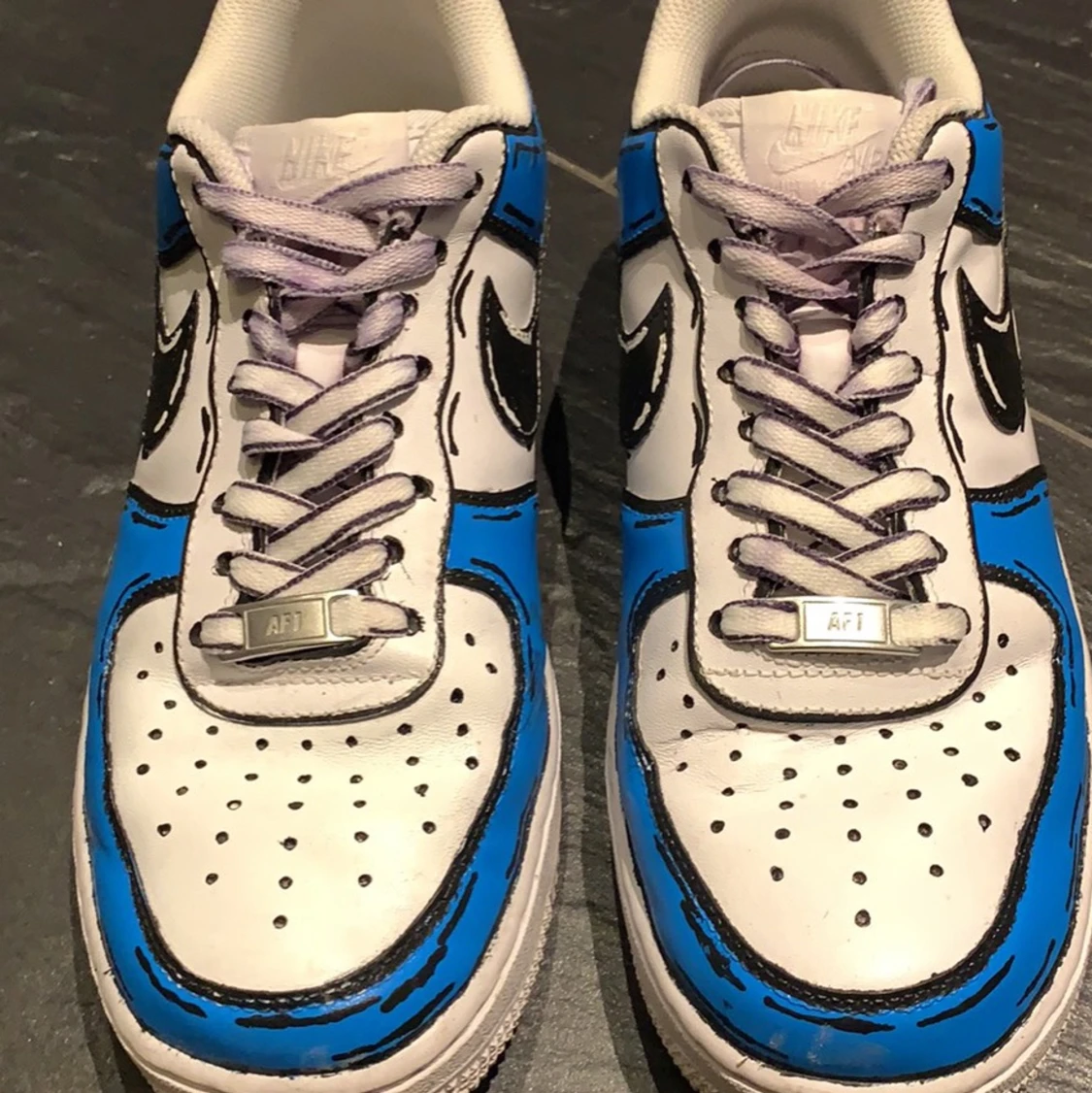 Cartoon custom Air Force 1