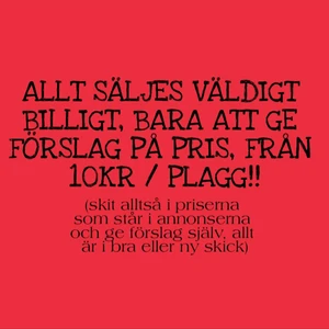 Allt säljes väldigt billigt!! - Vill nu verkligen bli av med alla plagg jag inte längre har någon användning av så skicka egna pris förslag om de är något som ser intressant ut♡♡