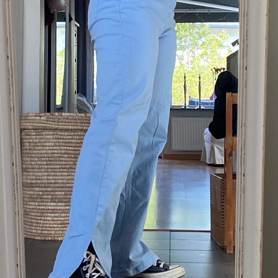 Pastellblåa NAKD jeans - 91
