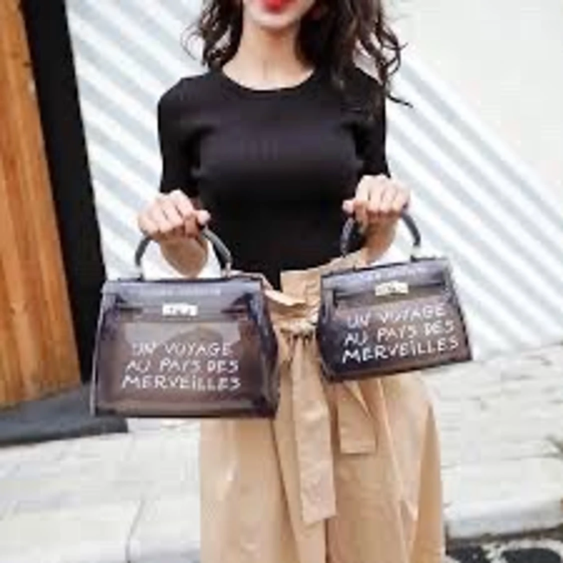 Transparent väska. - 90