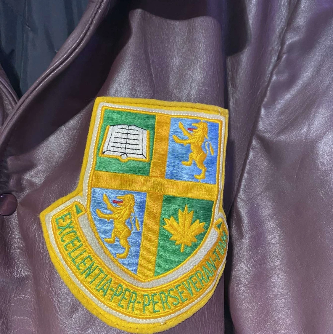 Läderjacka, Durham college - 91