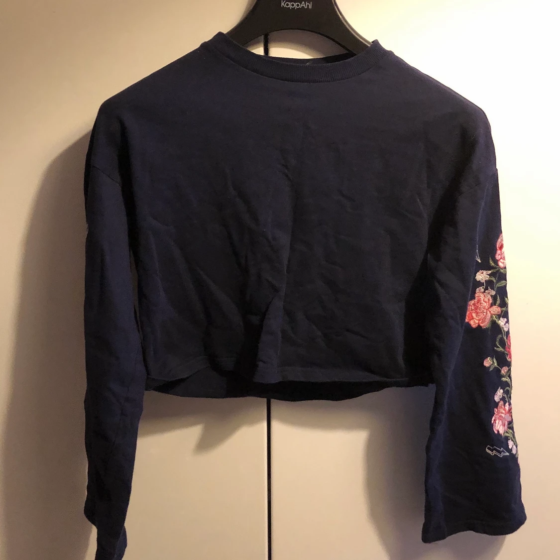 Tröja med vida ärmar strl XS - 90