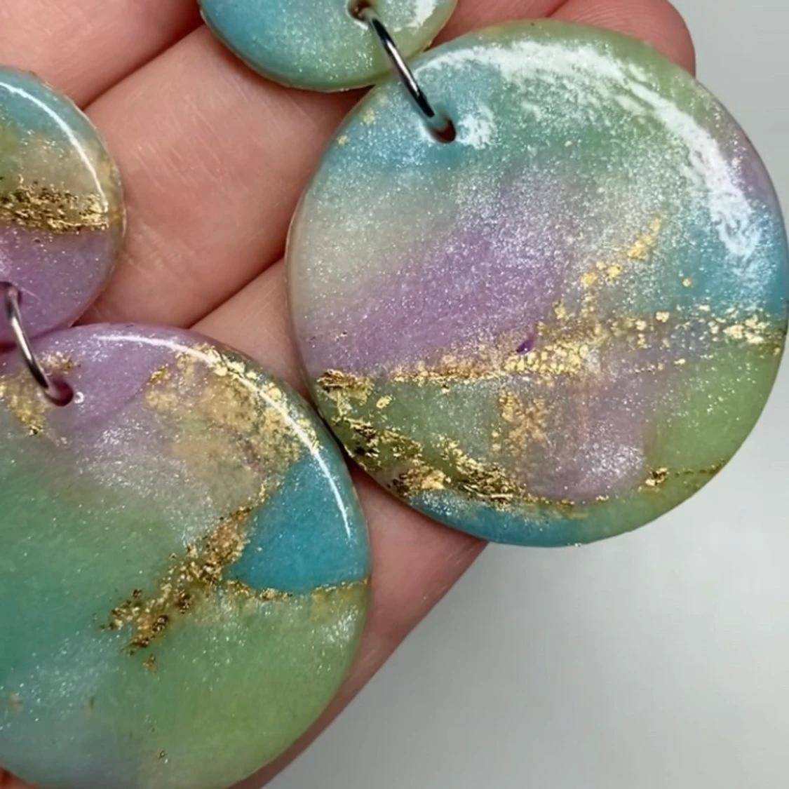 Handgjorda örhängen