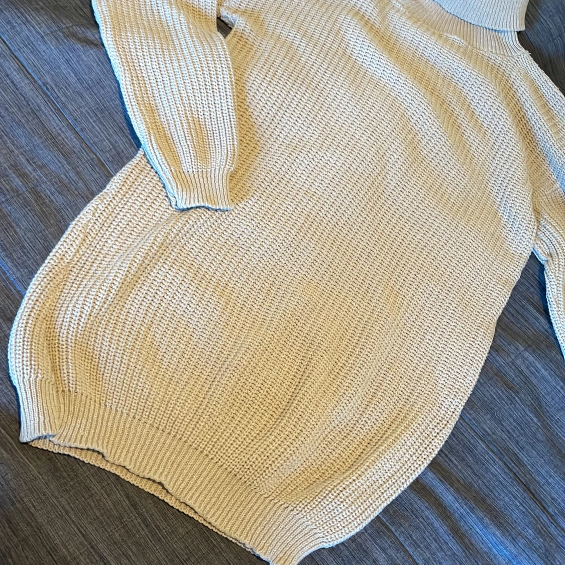 Stickad klänning  - 91