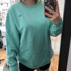 Levi’s - Säljer min tjocktröja för Levi’s då den inte kommer till användning. Är st S men passar även M. Har några små fläckar på några stället (se sista bilderna) men inga som syns jätte tydligt! 