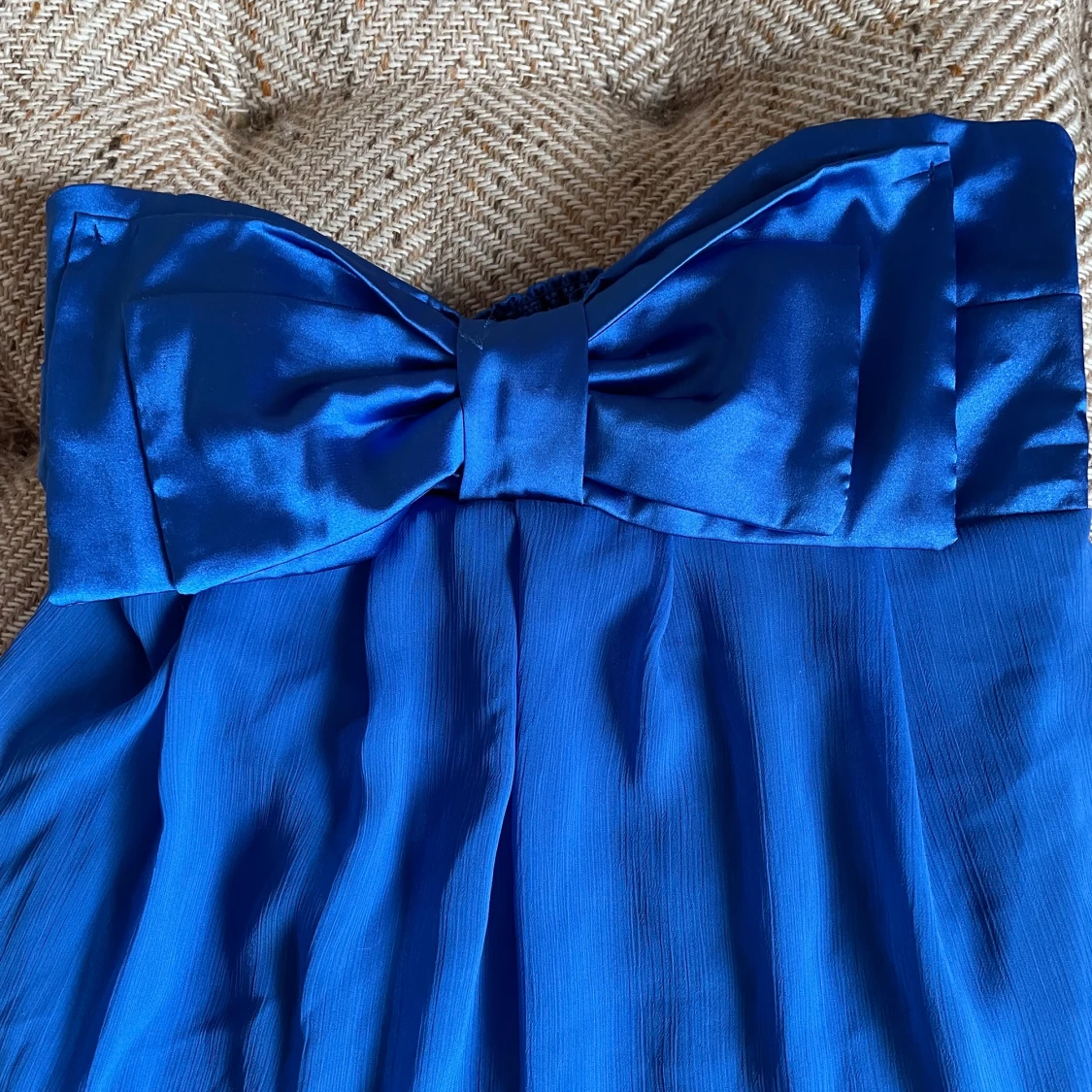 Kornblå klänning - 90