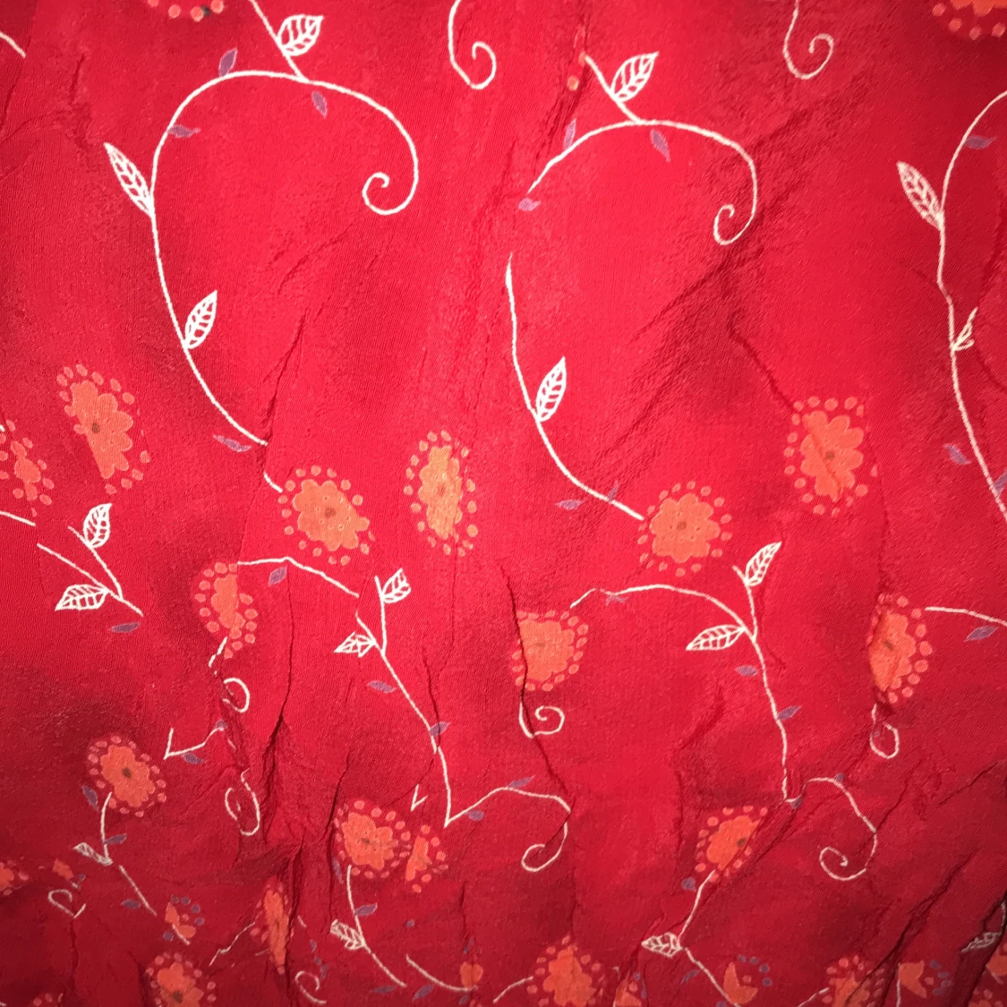 Röd långkjol FLASH - 90