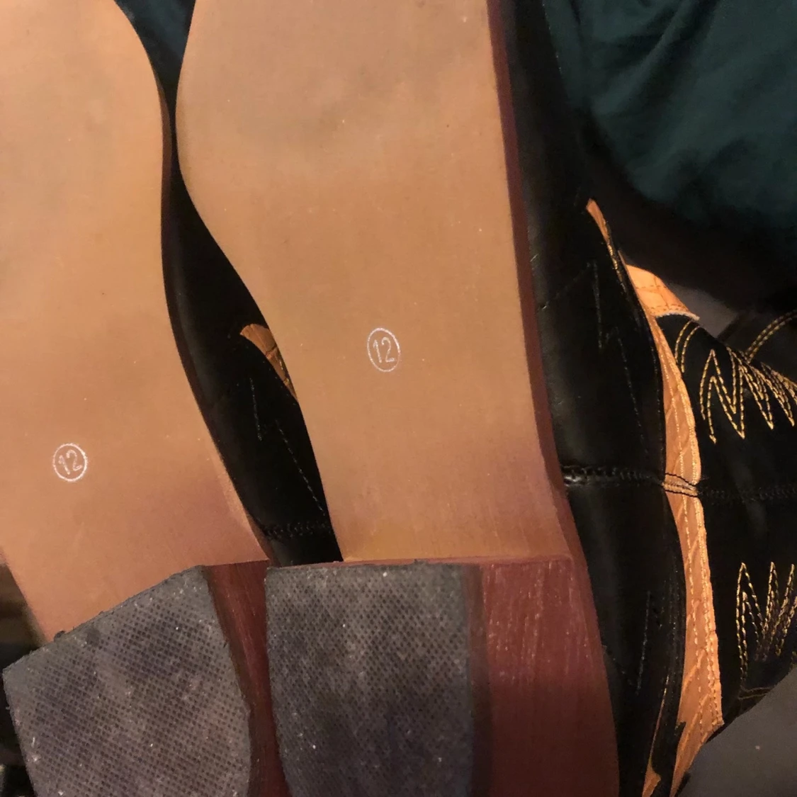 Cowboy boots i nyskick (strl 45-46) - 91