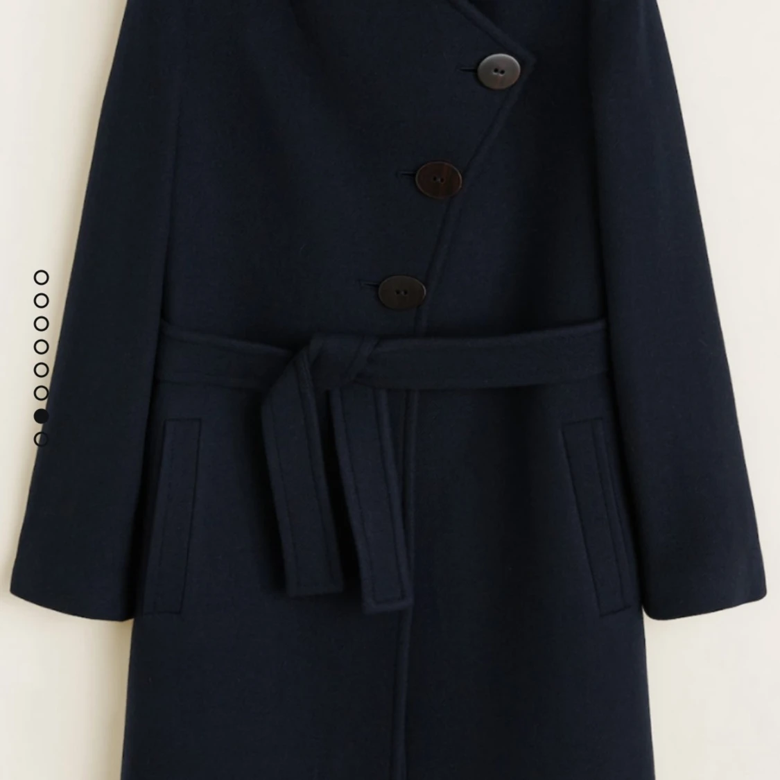 Mango Kappa med bälte - 90