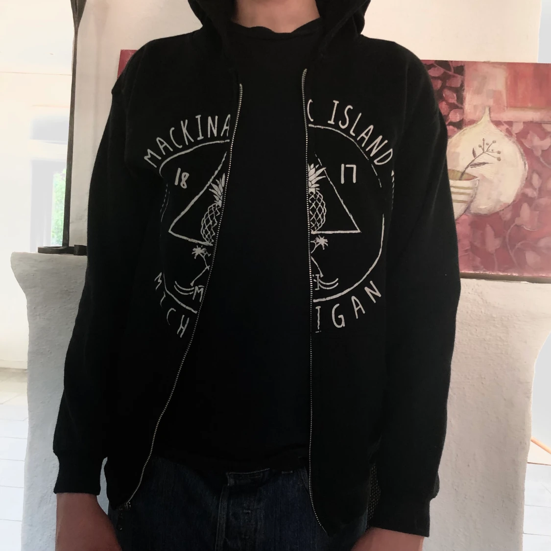 Vintage Michigan Hoodie