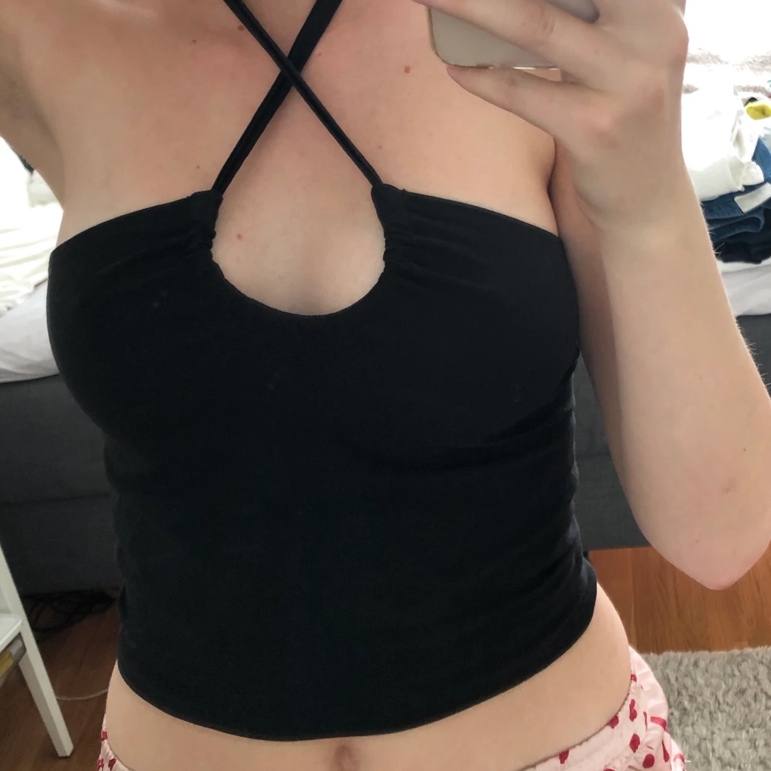 Svart top - 90
