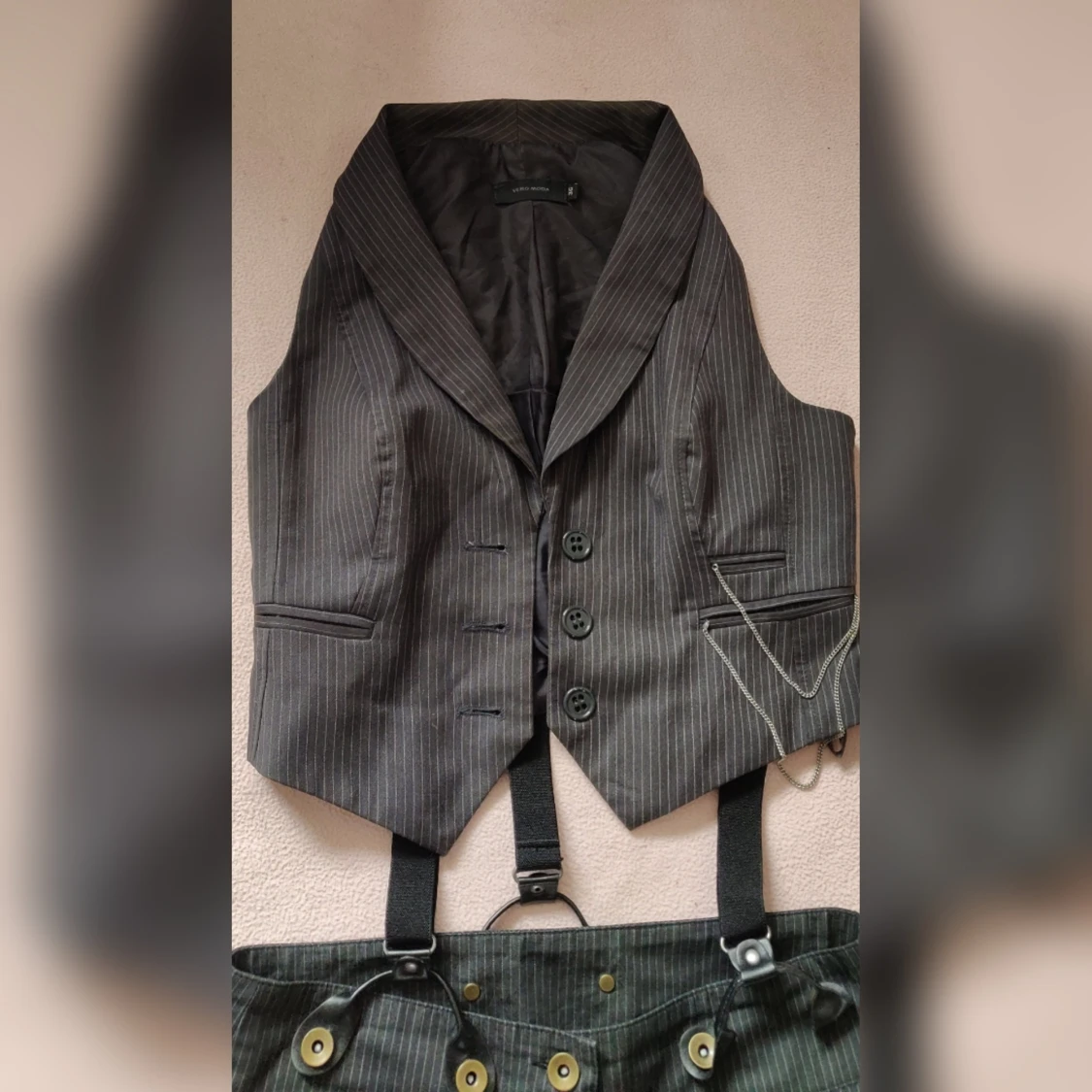 Väst och kortbyxor set