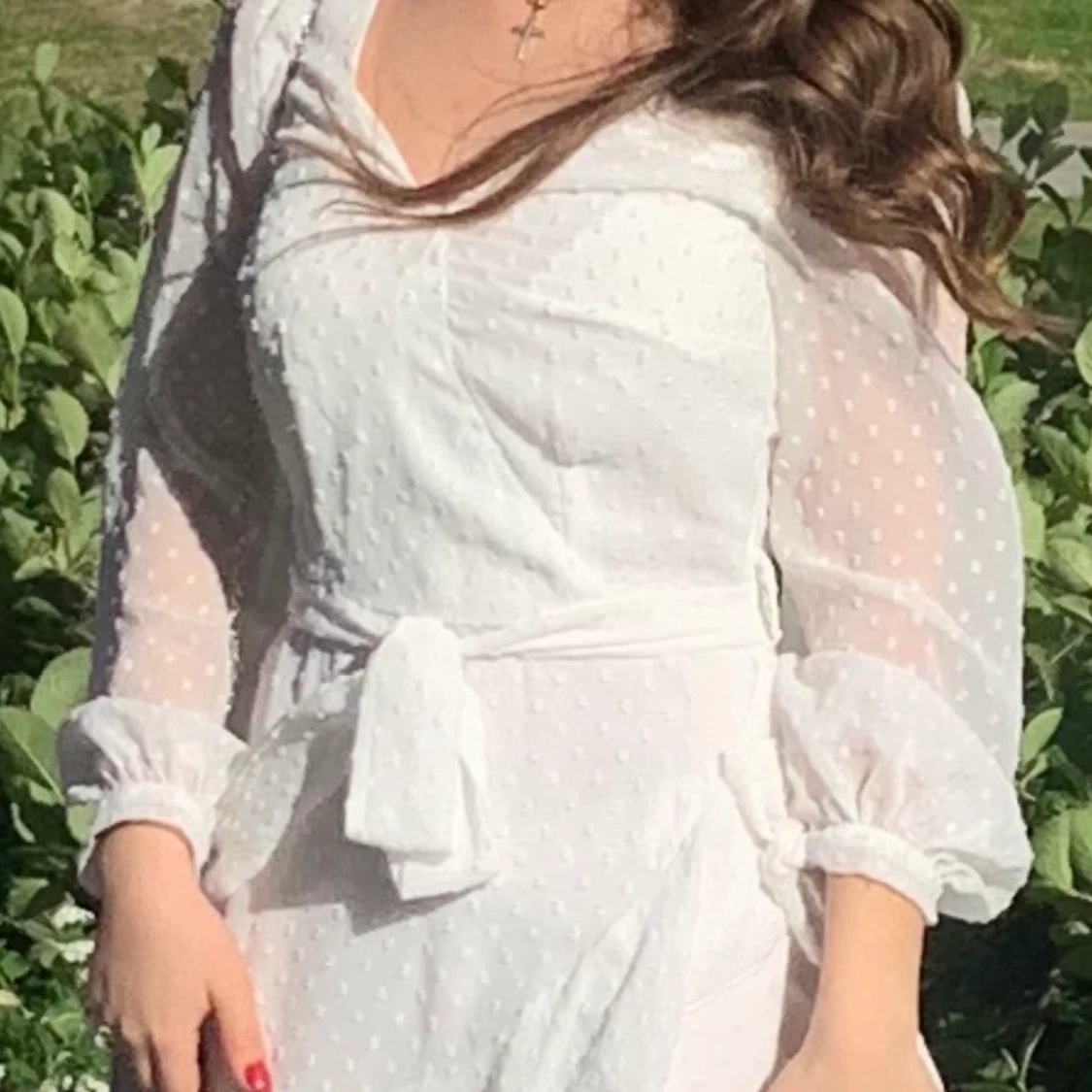 Studentklänning / Vit klänning - 91