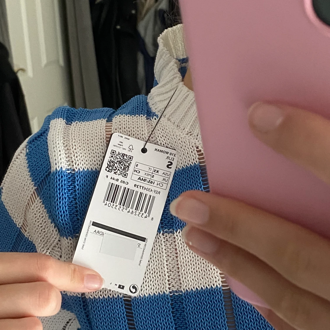 Prislapp kvar, mango topp - 91