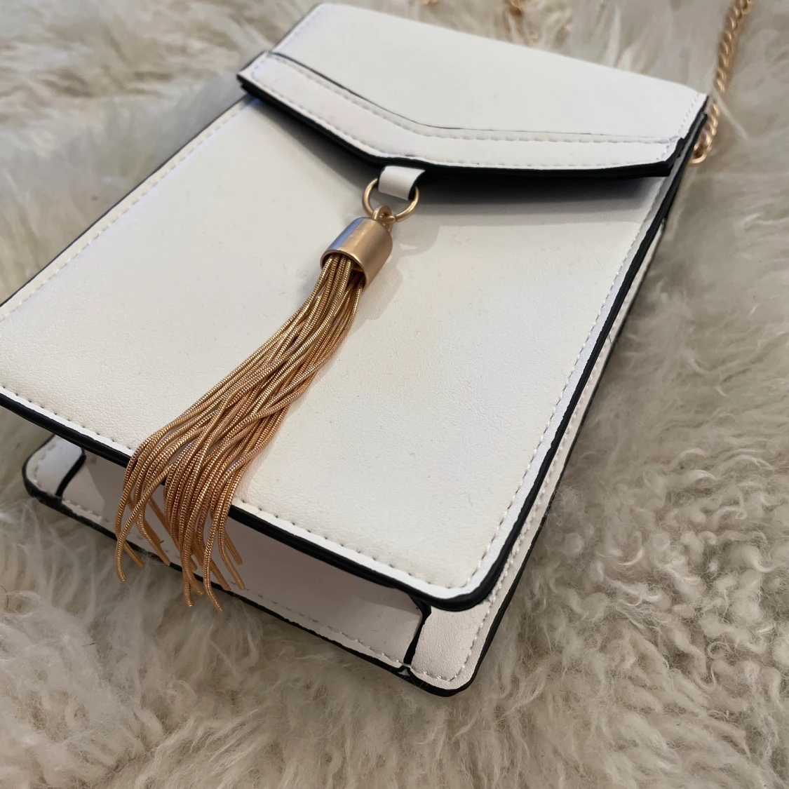 Oanvänd Vit väska - 90