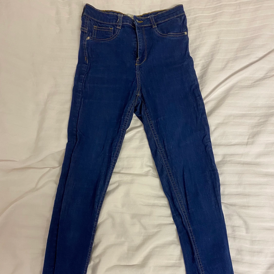 Blå skinnyjeans - 91