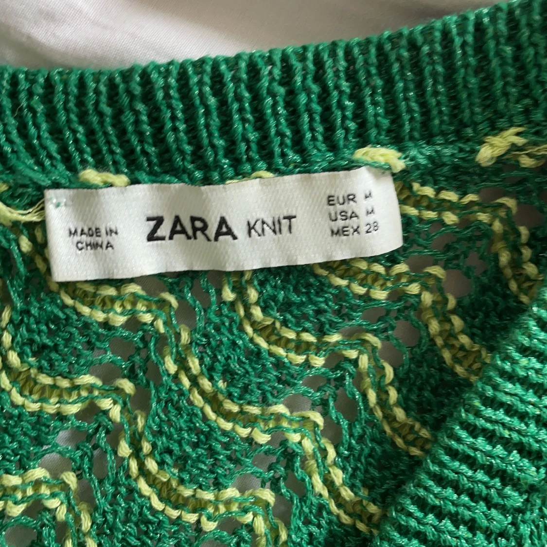 Zara stickad topp - 91