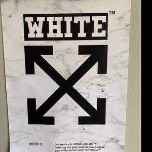 Off white poster 40*30 150kr 
