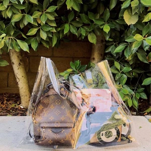 Genomskinlig PU väska - Genomskinlig väska