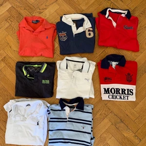 Piké tröjor, storlek S/M - Hej säljer lite gamla pikétröjor, dom är i storlek S och M, tröjorna säljs för mellan 75-100 kr st