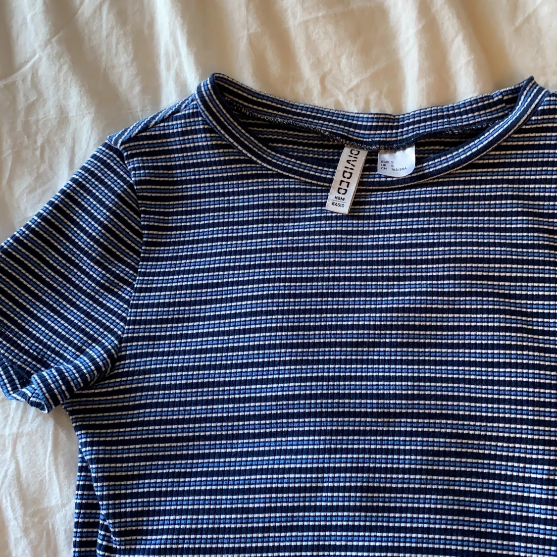 Blå-randig topp från HM, Divided  - 91