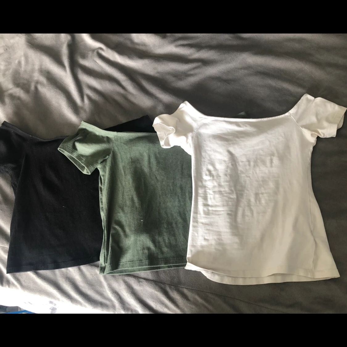 3 st off shoulder toppar 